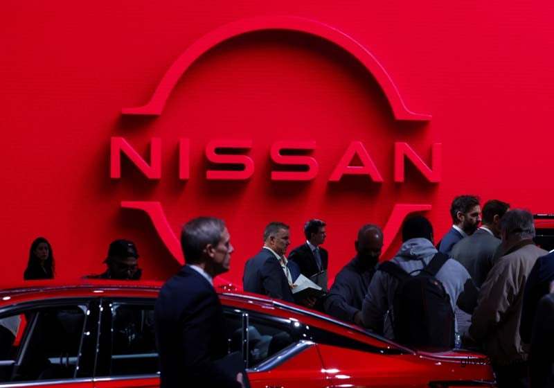 Nissan first-quarter net profit more than doubles on weaker yen